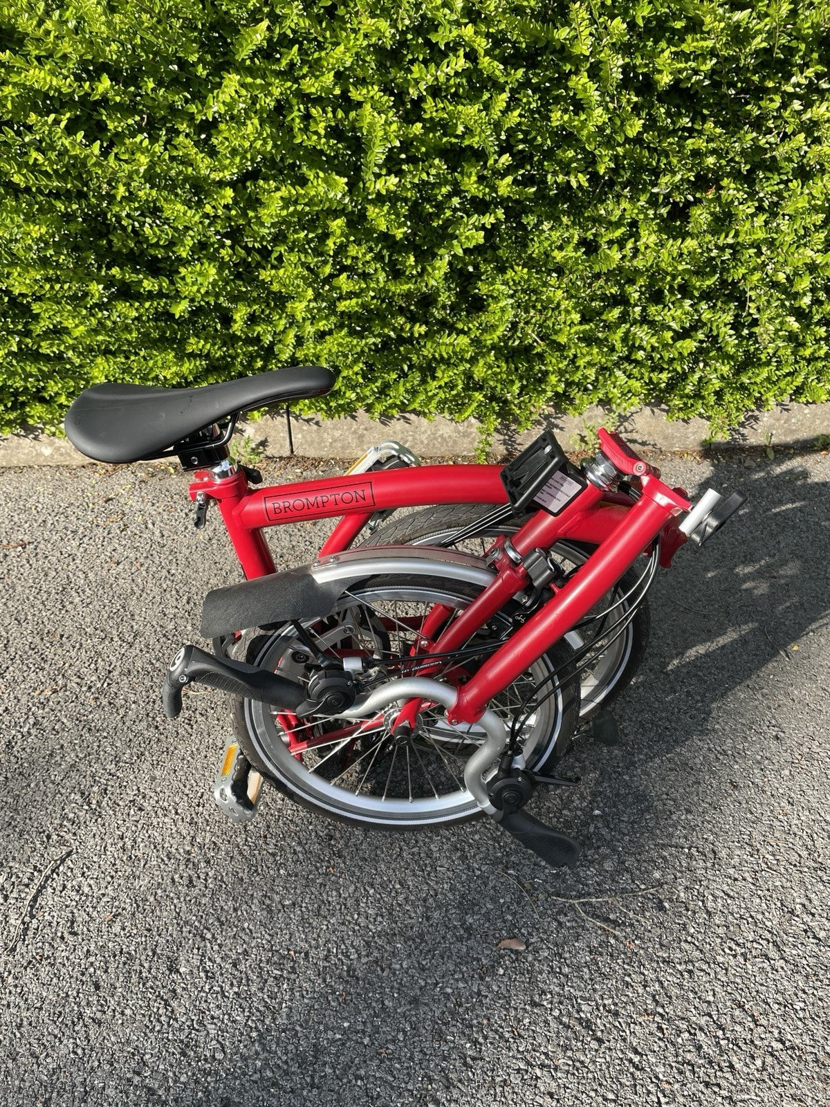 Brompton M6L C line equivalent Folding Bike 6 Speed - light leisure Used