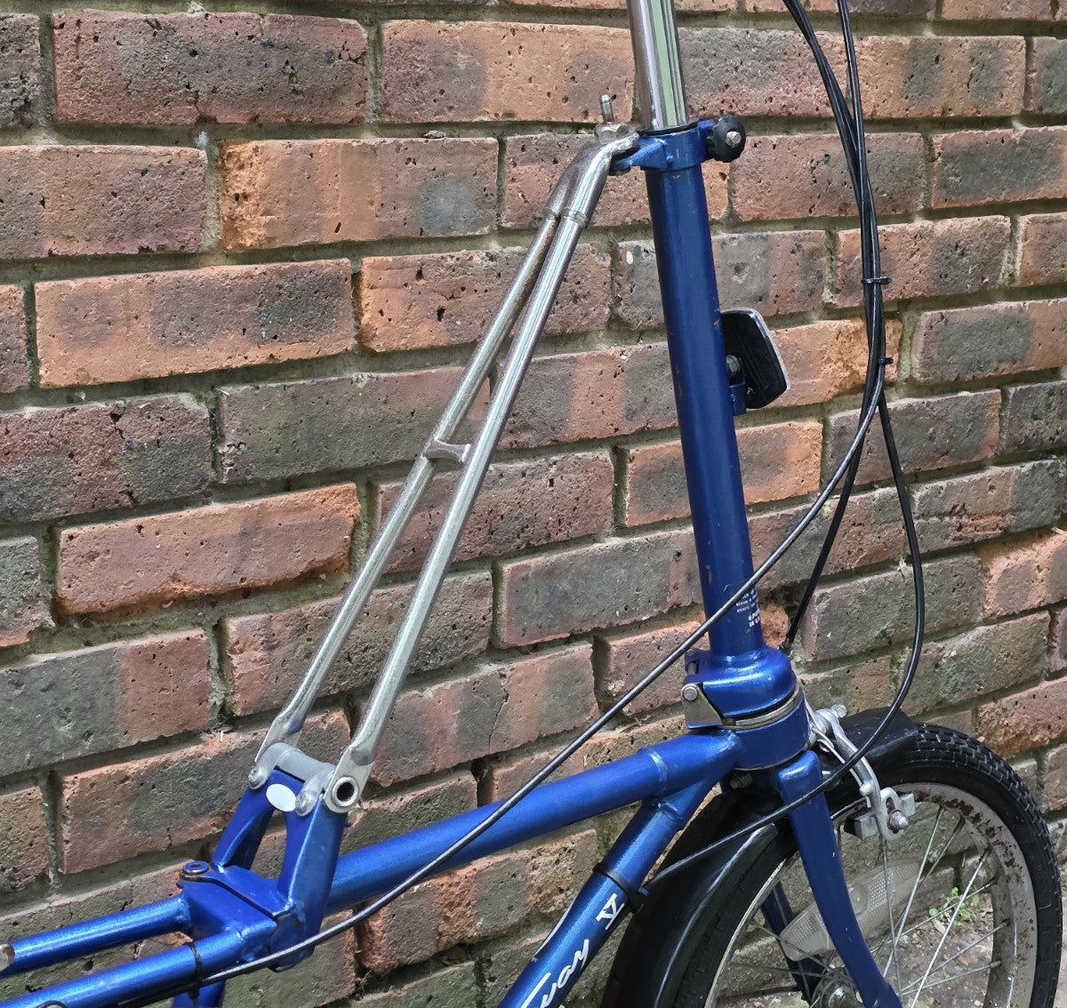 VINTAGE ADULTS DAHON GETAWAY V FOLD UP BIKE (10" WHEELS)
