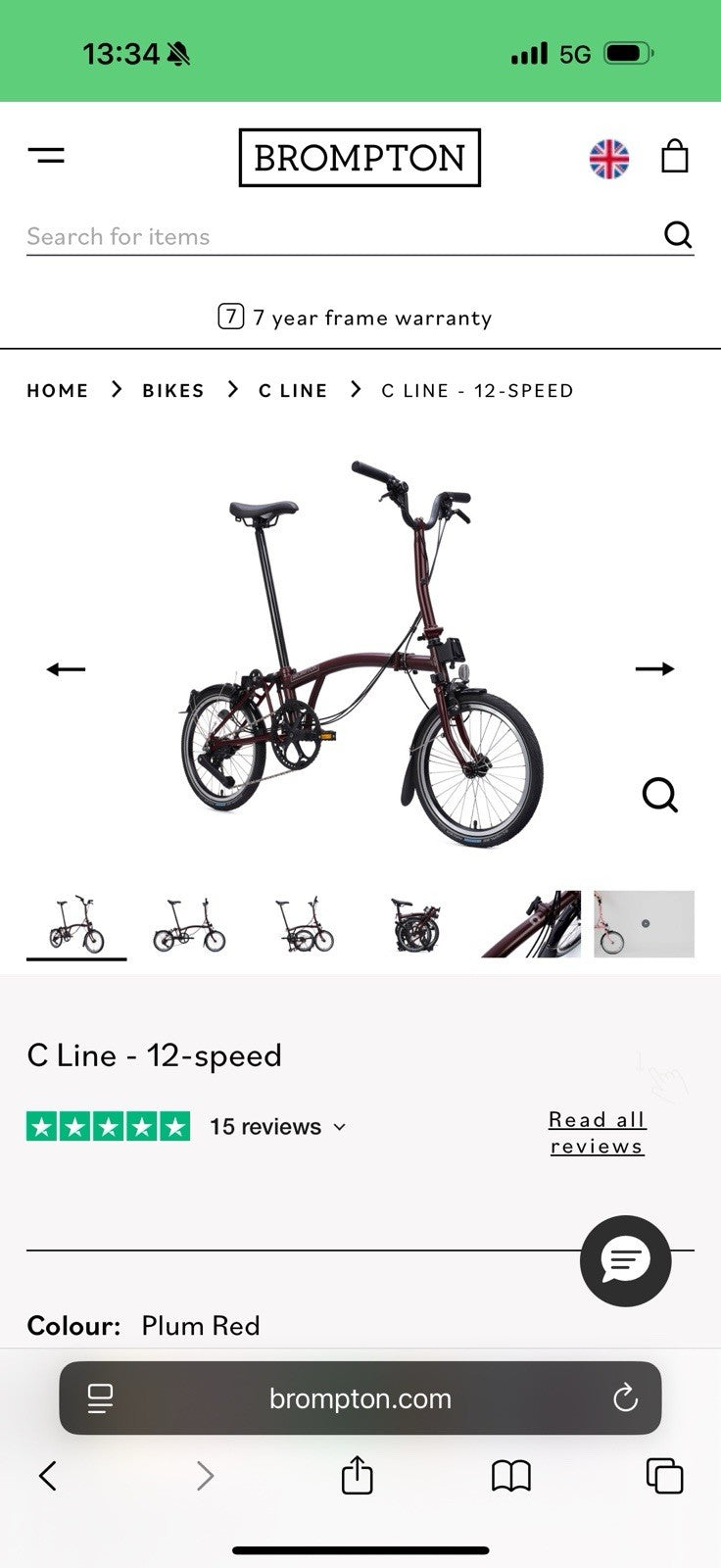 Brompton C Line Explore