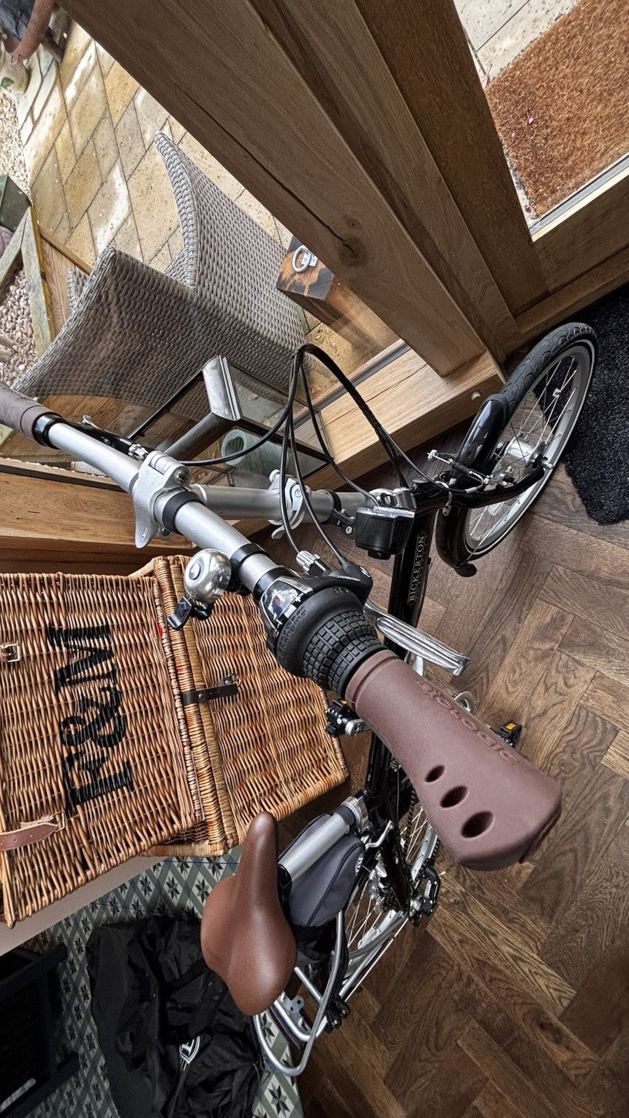 Bickerton Junction 1707 Folding Bike 20" Black