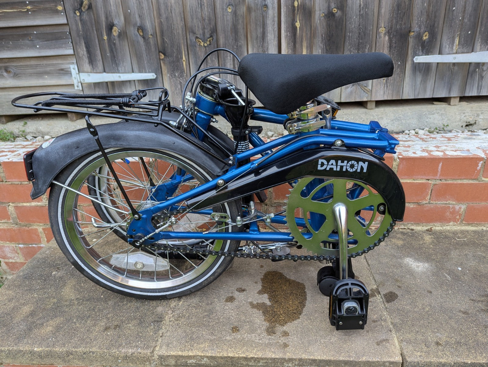 Vintage Dahon Classic III Folding Bike – 3-Speed Sturmey Archer (Blue)