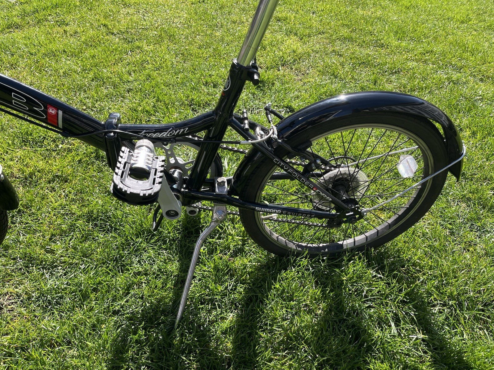Dallingridge Freedom 20" Folding Commuter Bicycle - Black Color