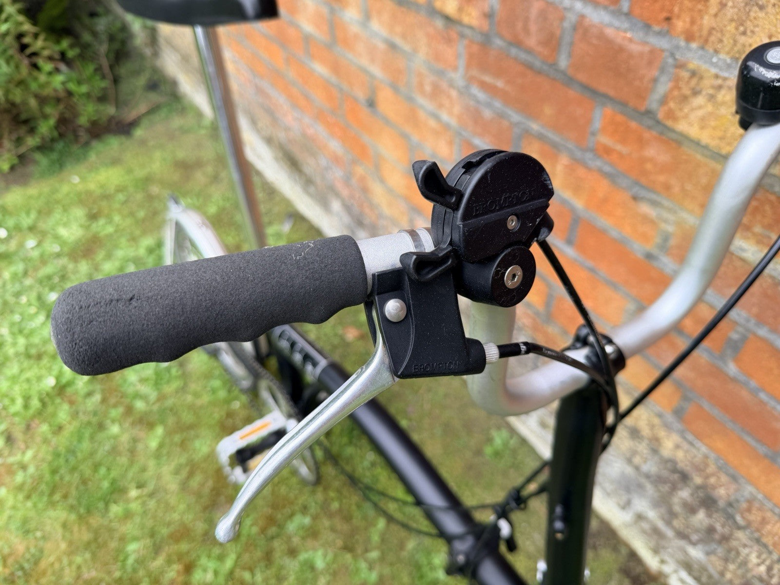Brompton M3L Black Folding Bike, 3 Speed, Great Condition