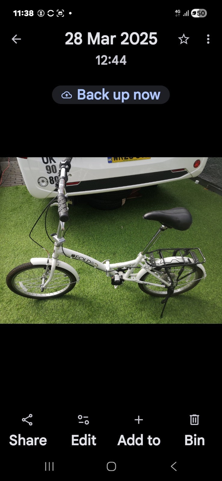 Saxon Fold Up Bike
