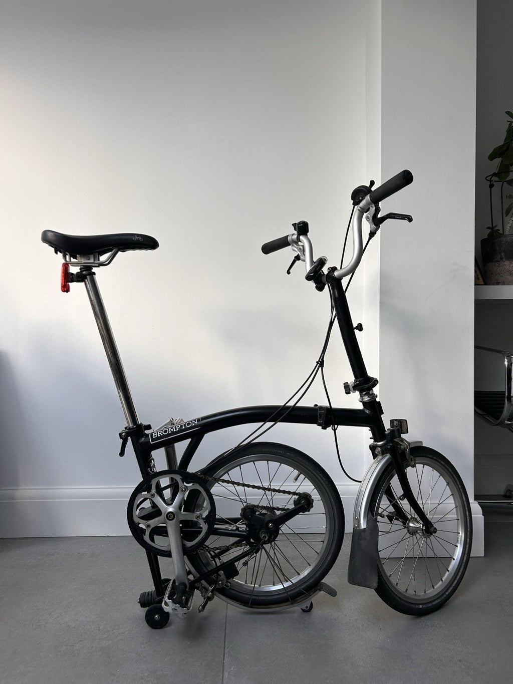 Brompton Folding Bike 3-Speed, Black