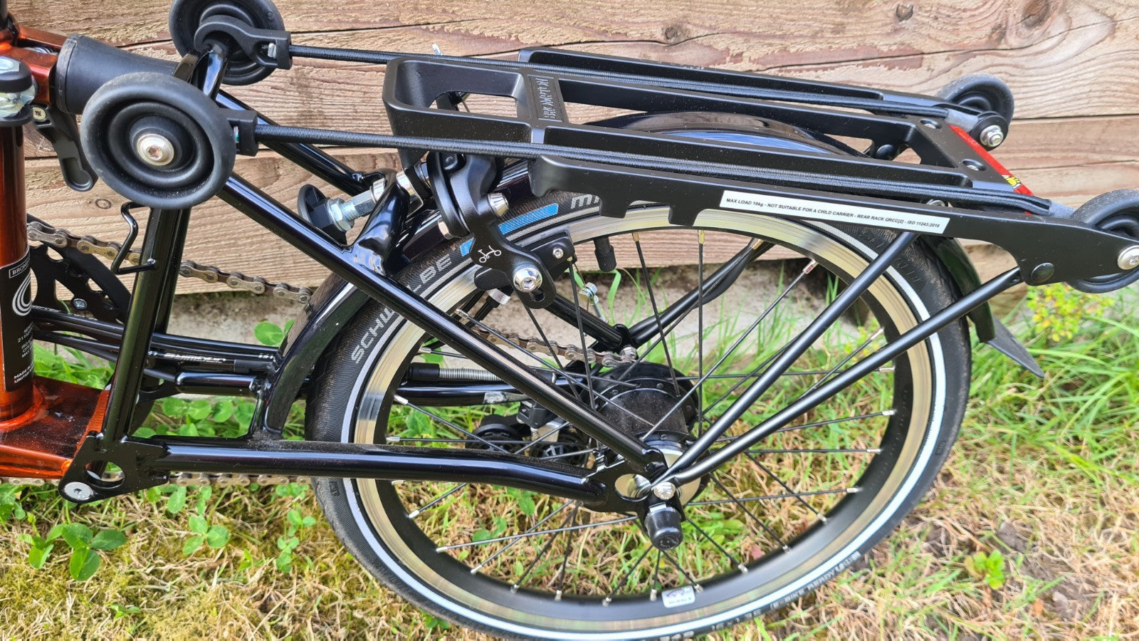 Brompton M6L 2021 Black Edition Flame Lacquer + Extras