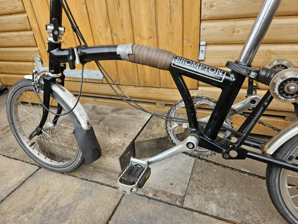 Brompton Folding Bike - 3 Speed - Good Condition - Black - Read Notes