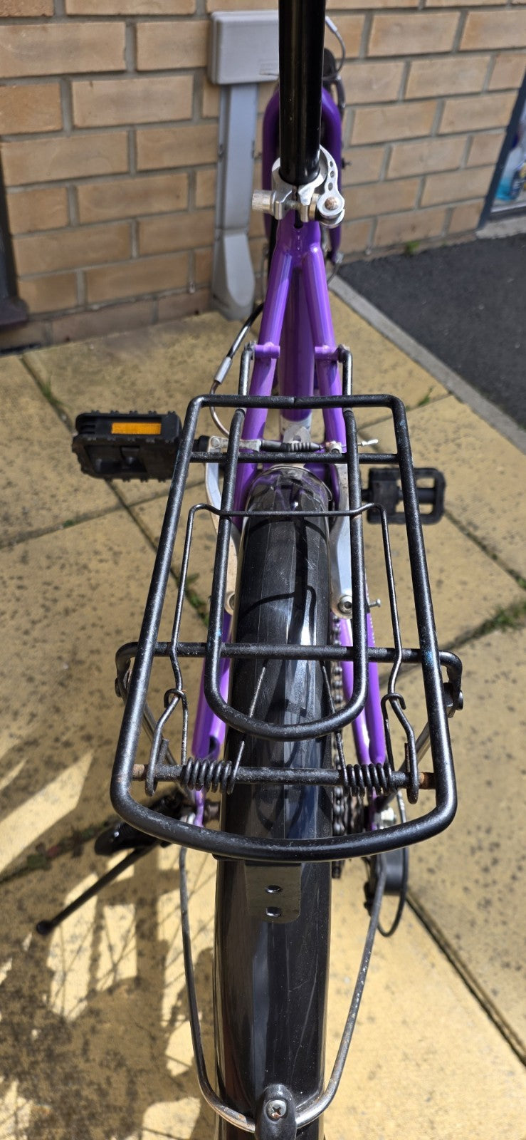 Tiger Foldaway 20" Wheel Folding Bike - 6-Spd Shimano - Purple - Great Condition