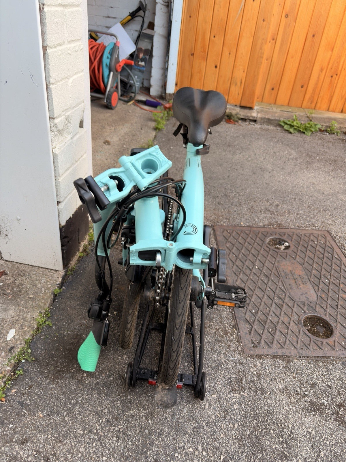 Brompton C Line 12 Speed Black Edition Folding Bike - Good Condition