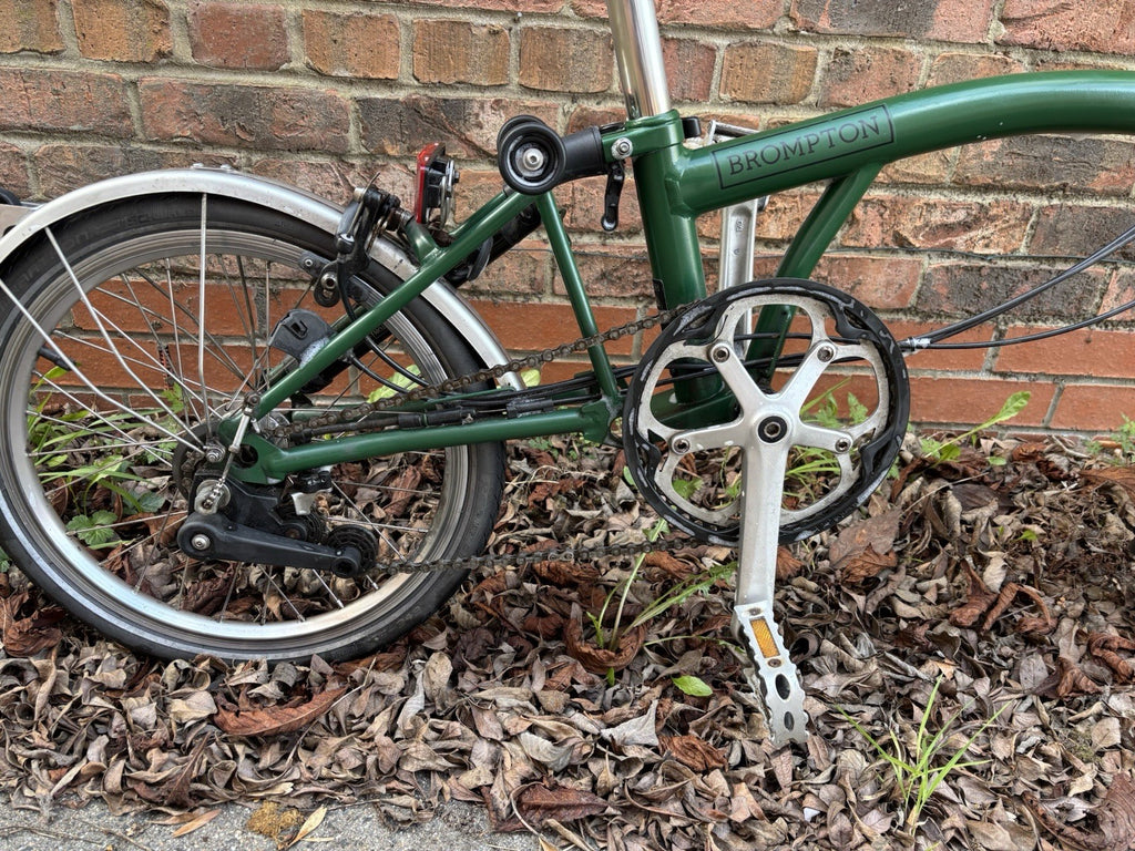 Brompton C Line 6-Speed 2017 Racing Green Folding Bike