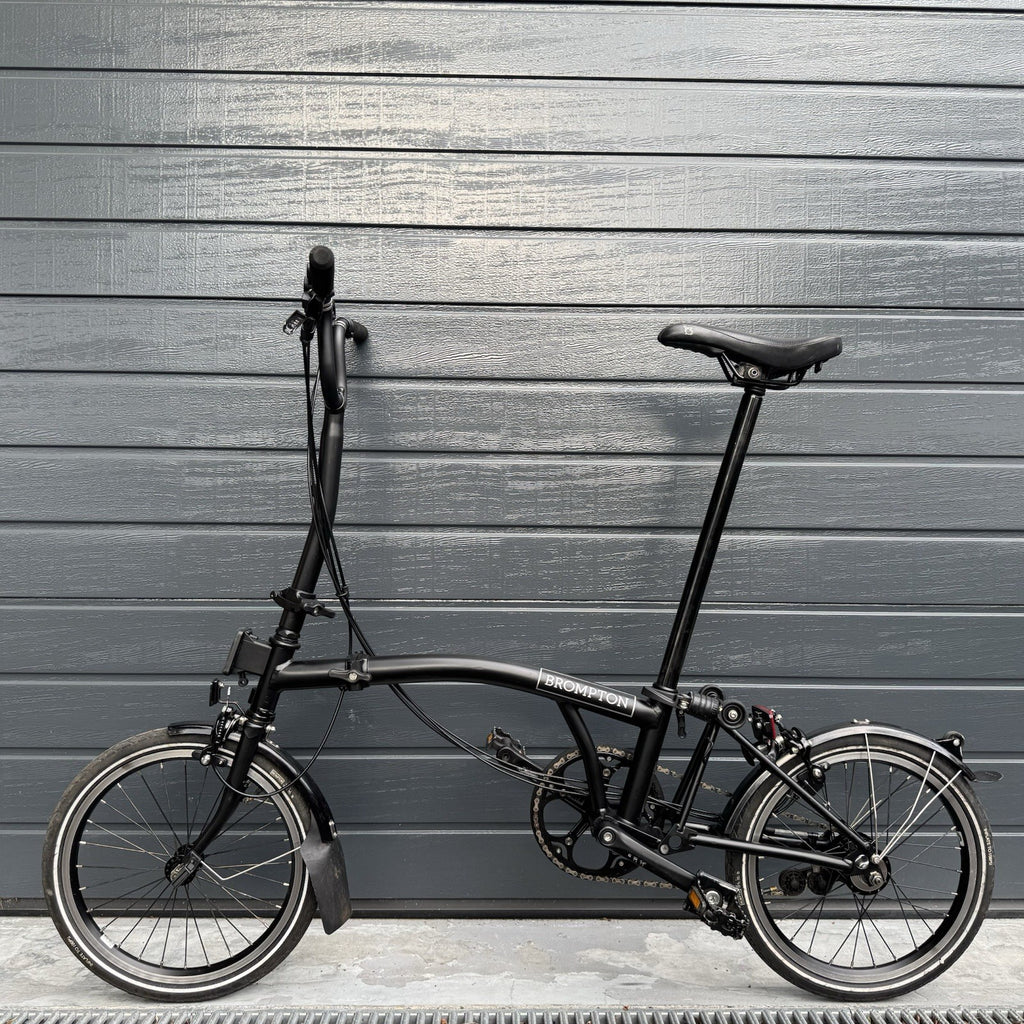 Brompton H6L 6 speed Black Edition with Extended Seatpost FAST FREE DELIVERY