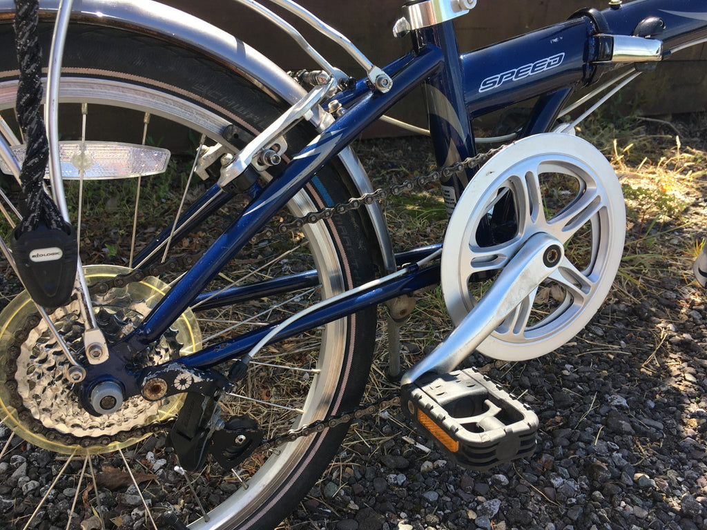 Dahon Speed D7 Folding Bike 7-Speed with brand specific carrier bag. DECENT