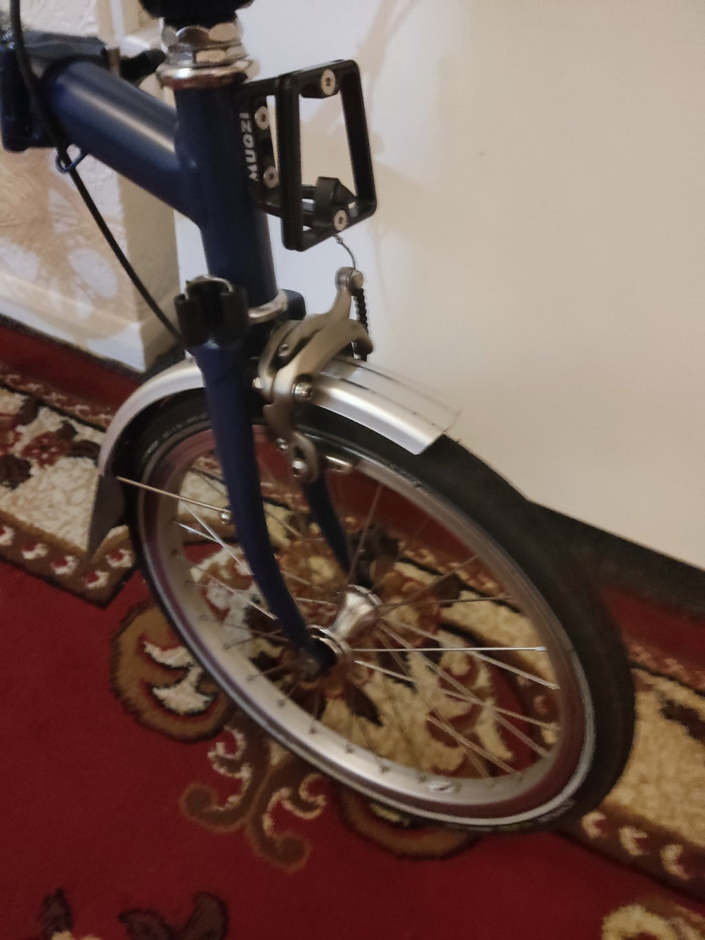 Folding Bike Brompton M6L Tempest Blue Folding Bike