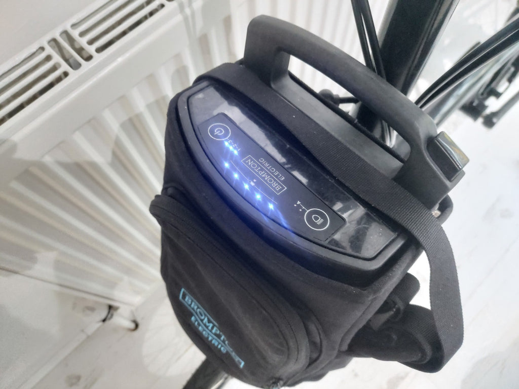 Brompton M6R Electric Foldable Bike Black