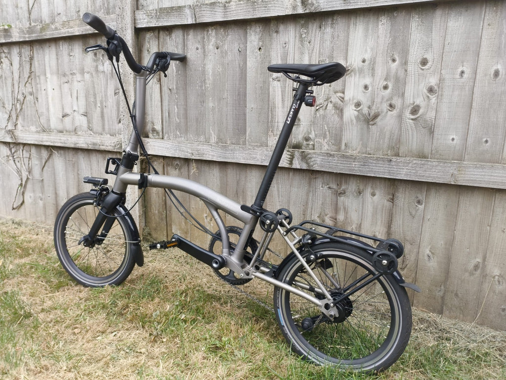 Brompton T Line Titanium Carbon 12 Speed  Folding Bike