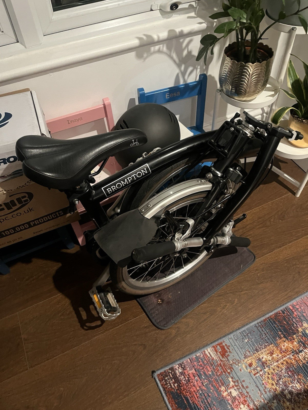 Brompton Folding Bike, Black