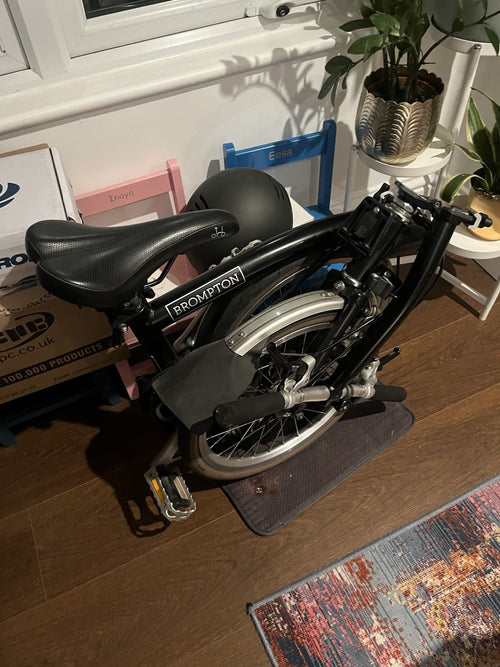 Brompton Folding Bike, Black