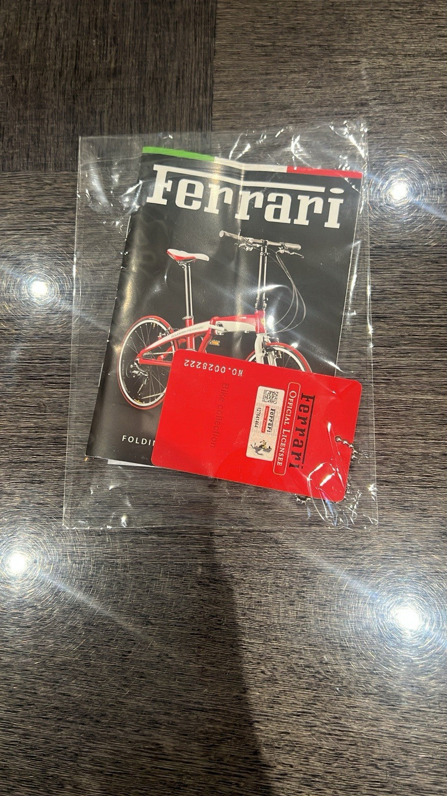 Ferrari Secuderia red Foldable Bike