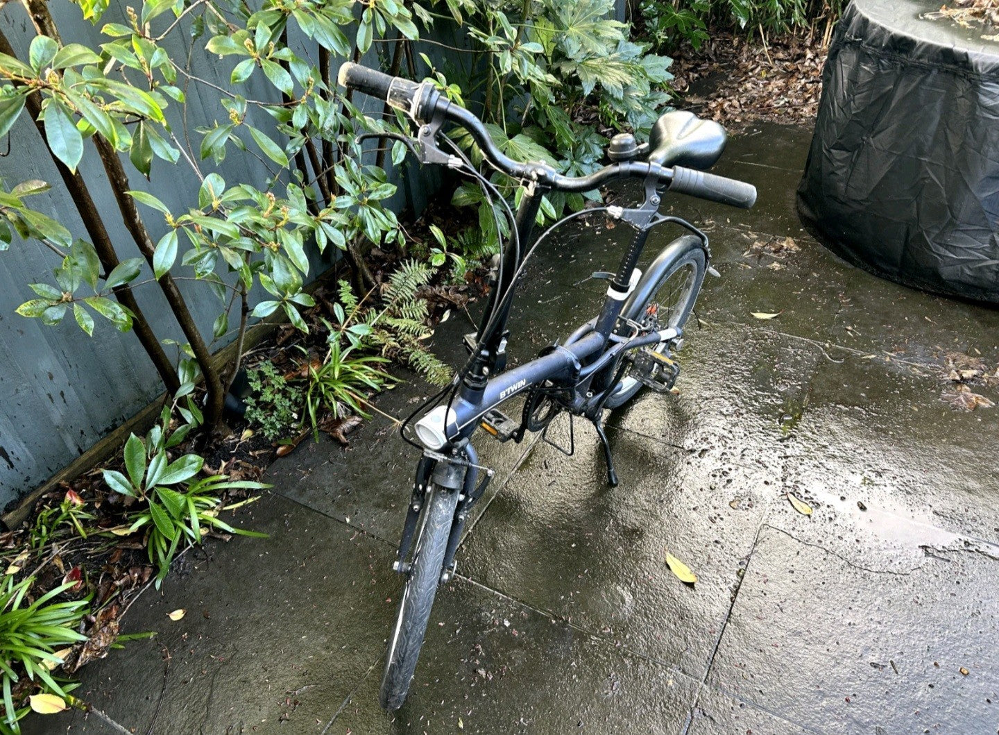 BTWIN TILT 500 | Foldable Bike | Blue