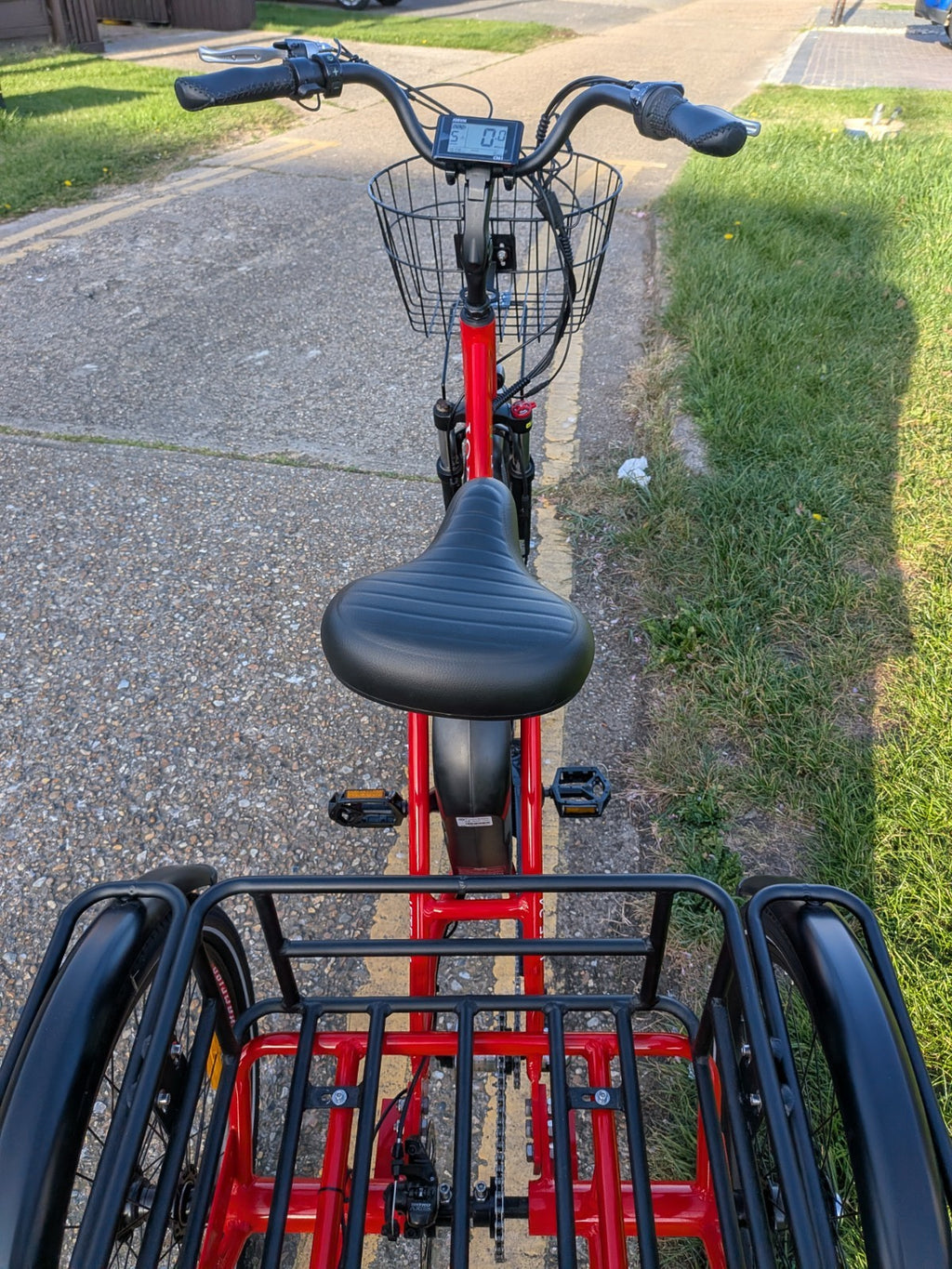 Jorvik Jet E 24 Folding Electric Tricycle, BRAND NEW!,24" WHEELS, DELIVERY POSS.