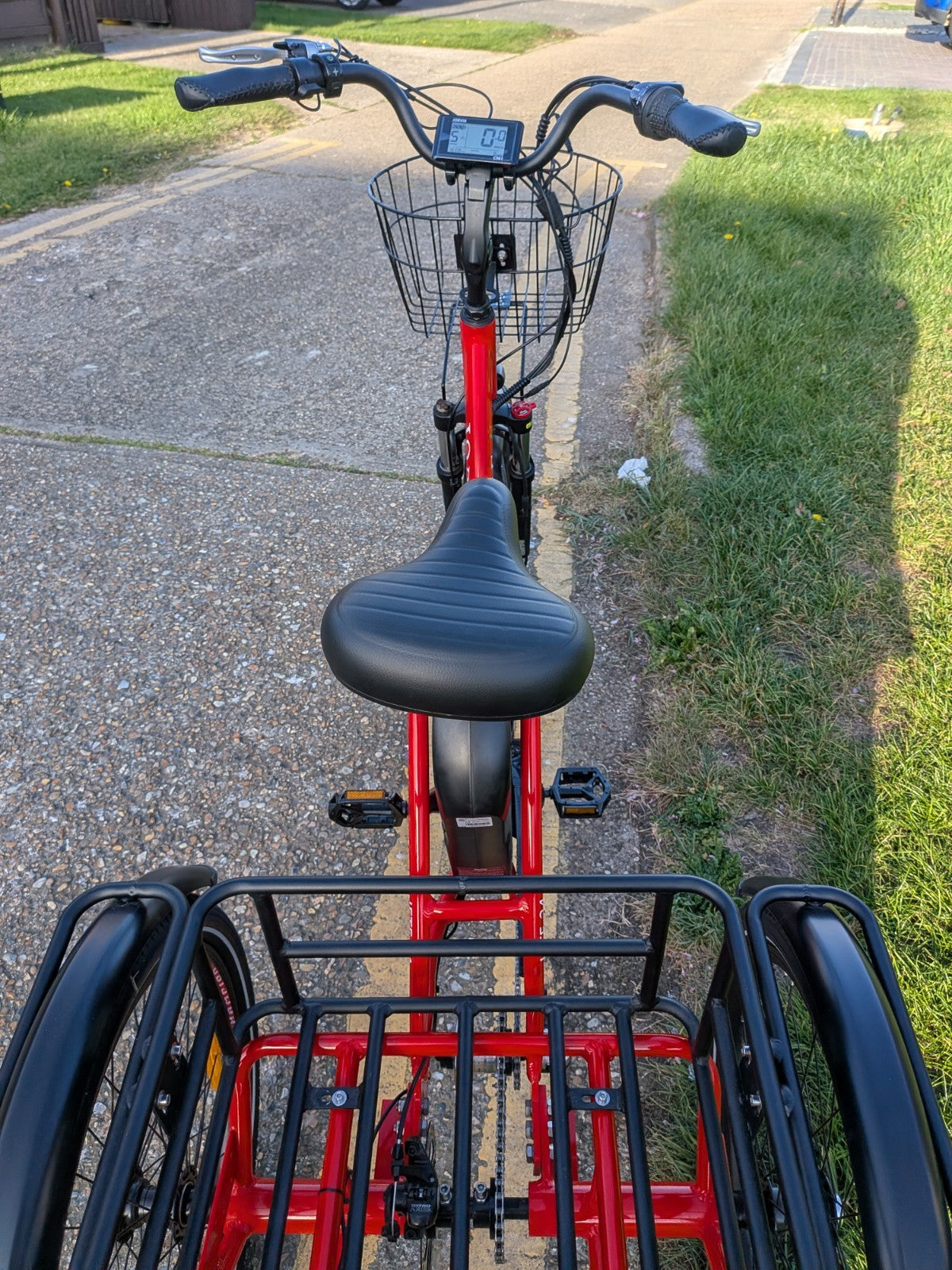 Jorvik Jet E 24 Folding Electric Tricycle, BRAND NEW!,24" WHEELS, DELIVERY POSS.