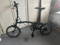 Brompton P Line 2022 4 Speed Mid Handlebar Midnight Black *ONLY USED ONCE*