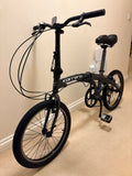 Carrera Intercity 8-Speed 20'' Wheels Folding Bike Black Excellent Condition