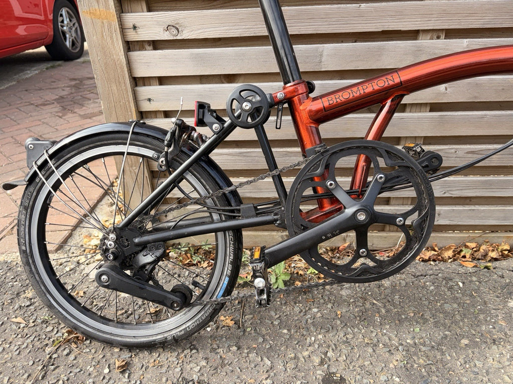 Brompton M4L P Line Urban 2024 Flame Laquer