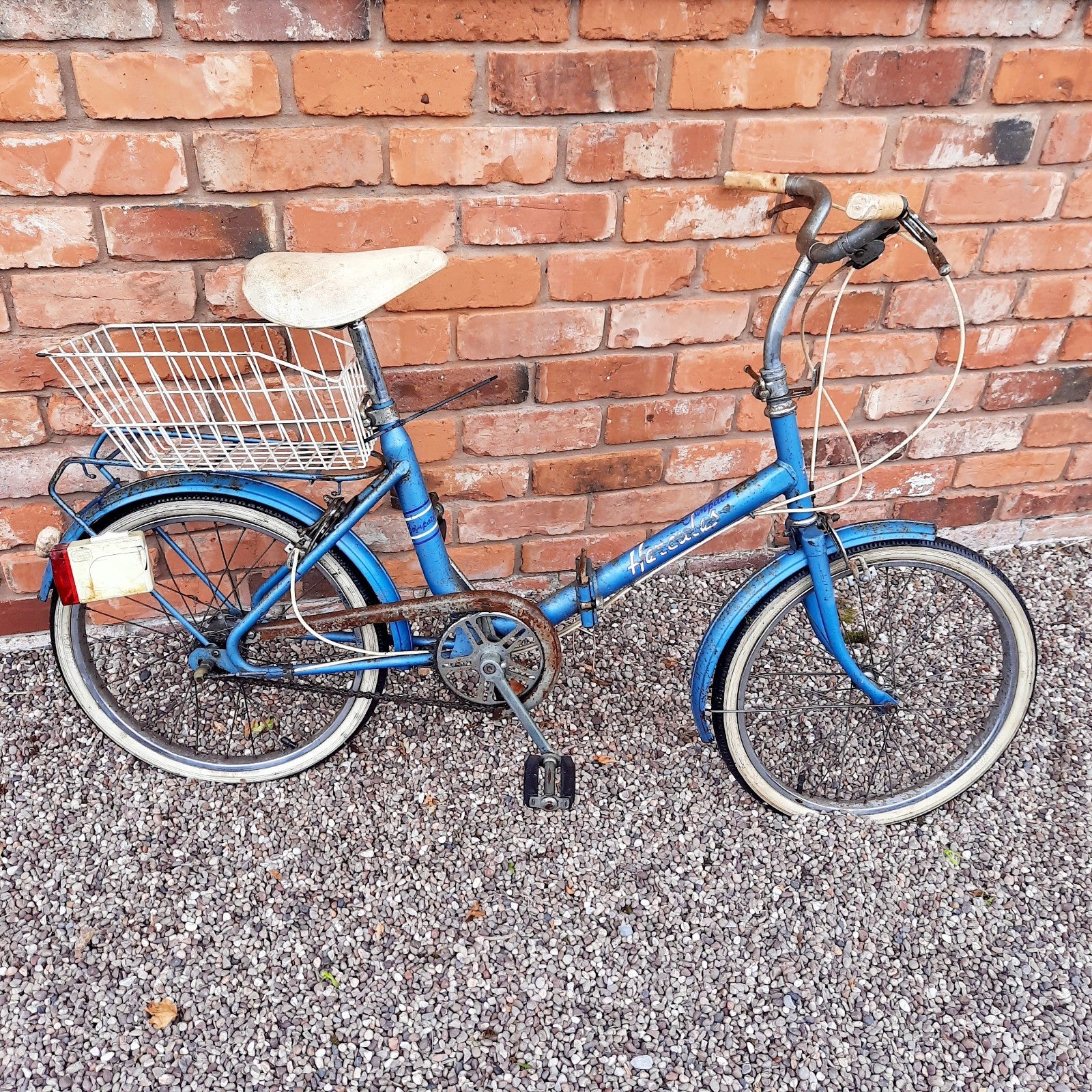Hercules Compact Folding Bike Retro.  For repair.