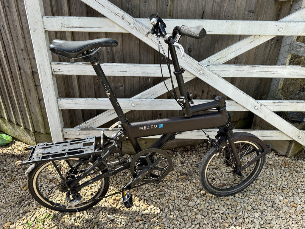 Mezzo D9 Folding Bicycle Cycle Bike with Lamaki:Lab carry bag