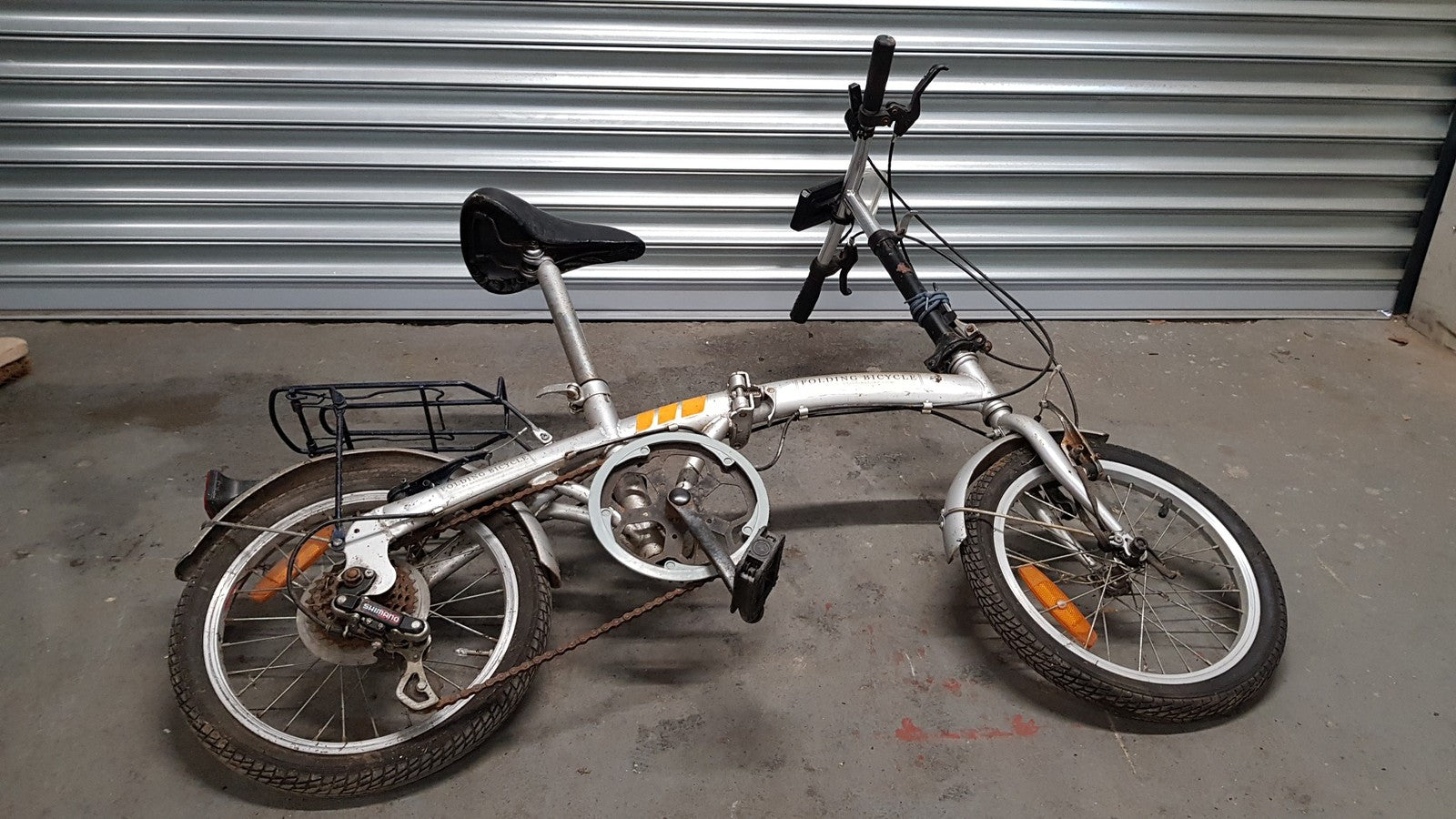 READ! Folding Bike Folding Bicycle with 39cm Wheels