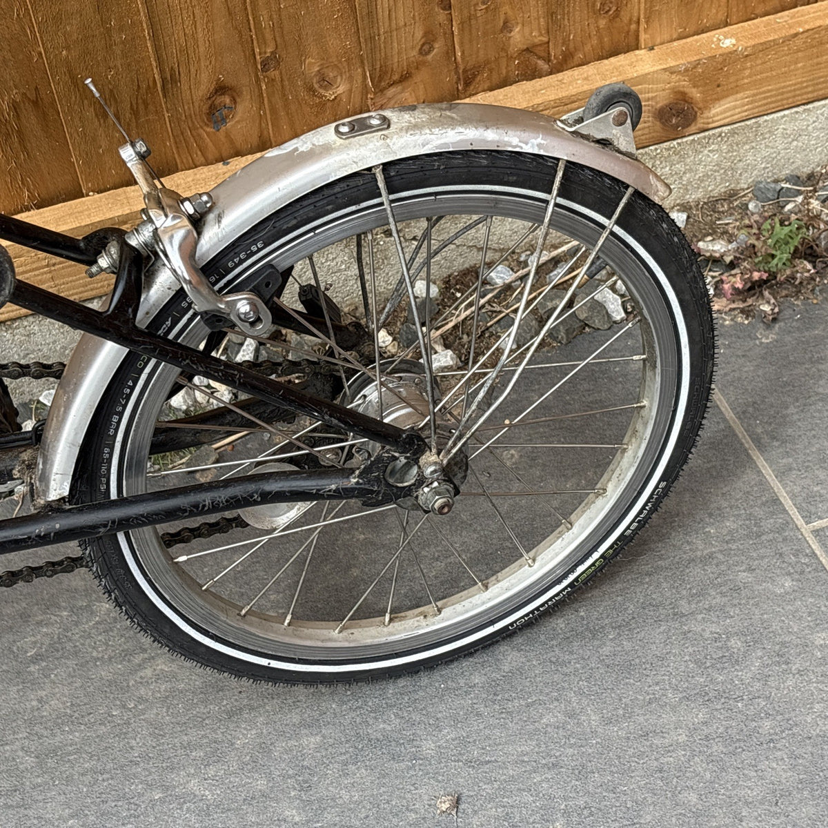 Vintage 3 Speed Brompton T3 Early 2000's Red / Black