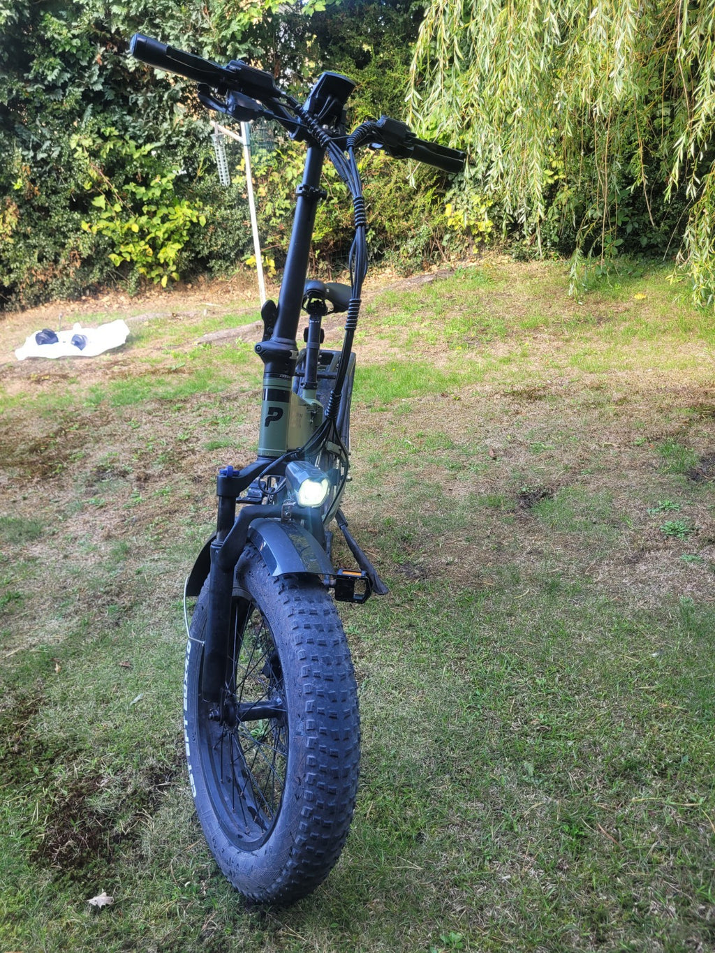 Paselec PX6 Folding Bike - Suspension, Charger, x2 Keys, Spare Motors