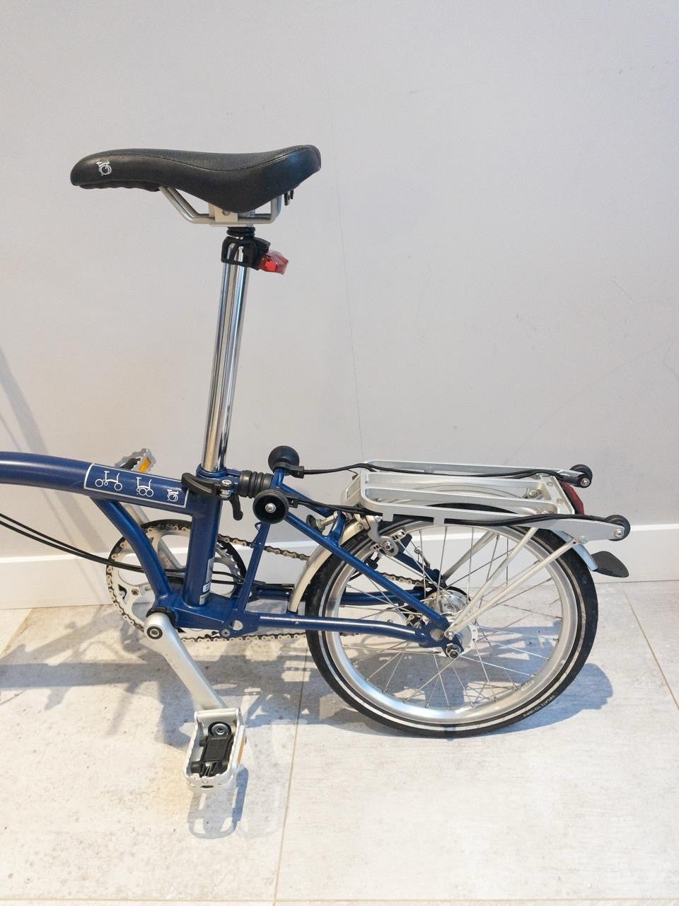 Brompton Folding Bike 2-Speed – 2018 – Made in England – Excellent Condition