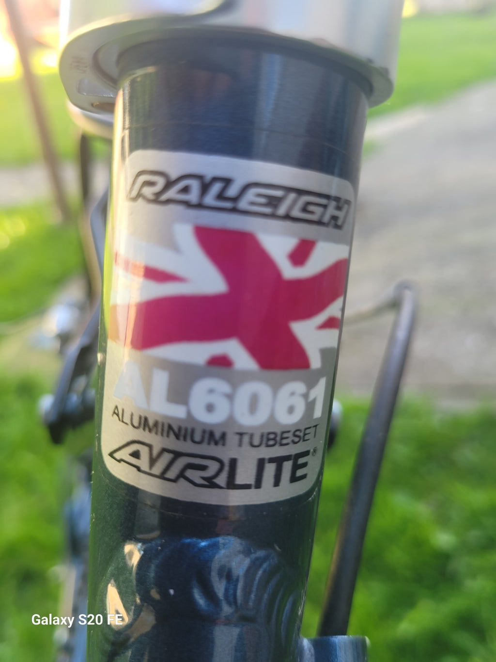 Fold Up Bicycle Raleigh Foldaway Bike. Recycling project, needs service
