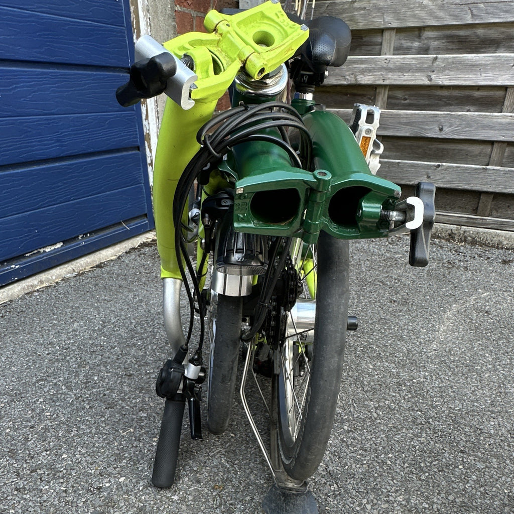 Brompton M6L Green / Lime Green Folding Bike (6 Speed) 2018
