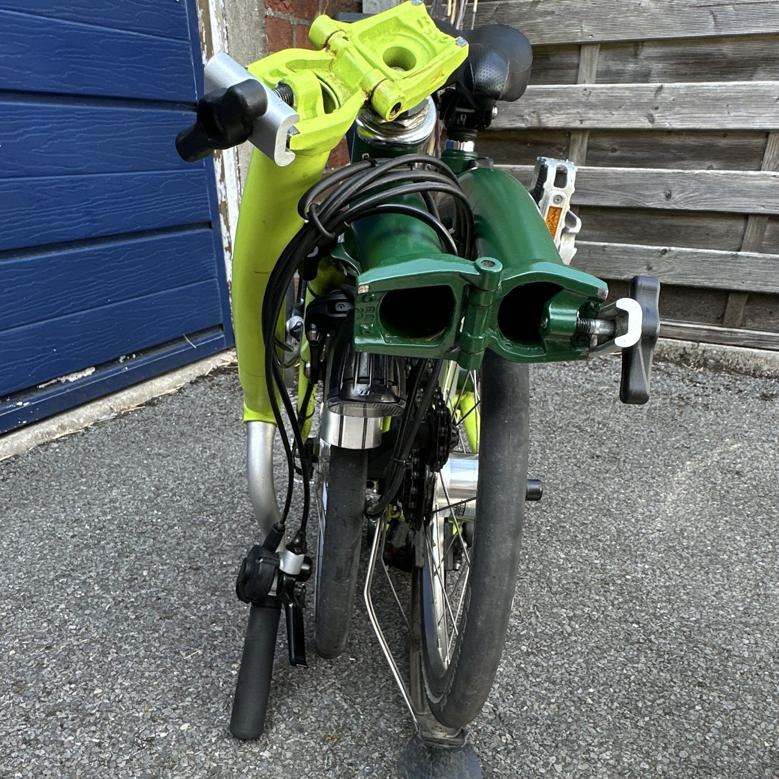 Brompton M6L Green / Lime Green Folding Bike (6 Speed) 2018