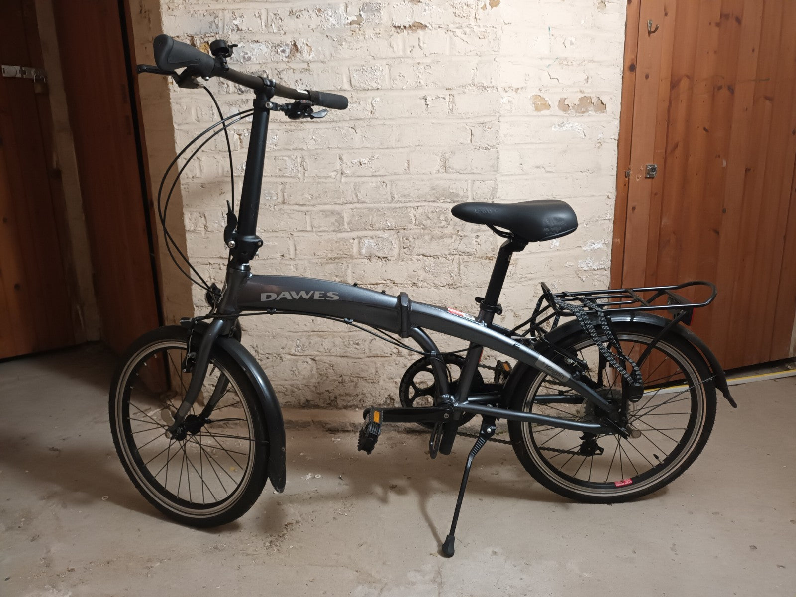 Dawes Kingpin Folding Bike, 20" Grey 2020 Rarely Used