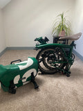 Brompton 2024 Brompton C Line M6L Black Edition Folding Bike - Racing Green