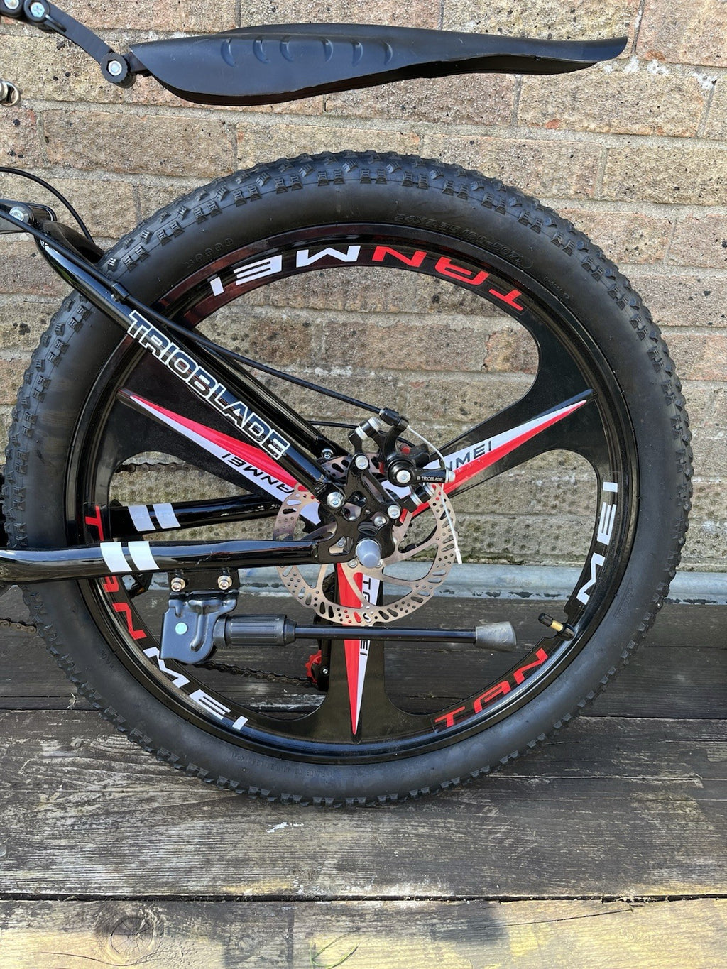 Trioblade 650B foldable bicycle