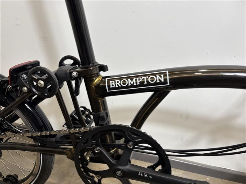 Brompton C Line 12 Speed - Mid - Black Lacquer