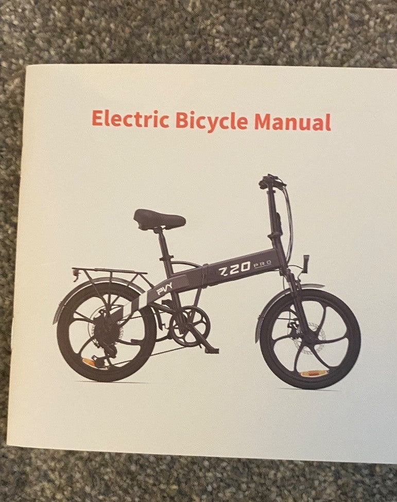 pyv z20 pro foldable power bike