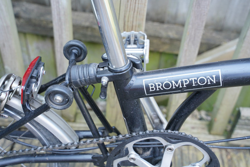 Brompton M3L Folding Bike 3-Speed Black 2016