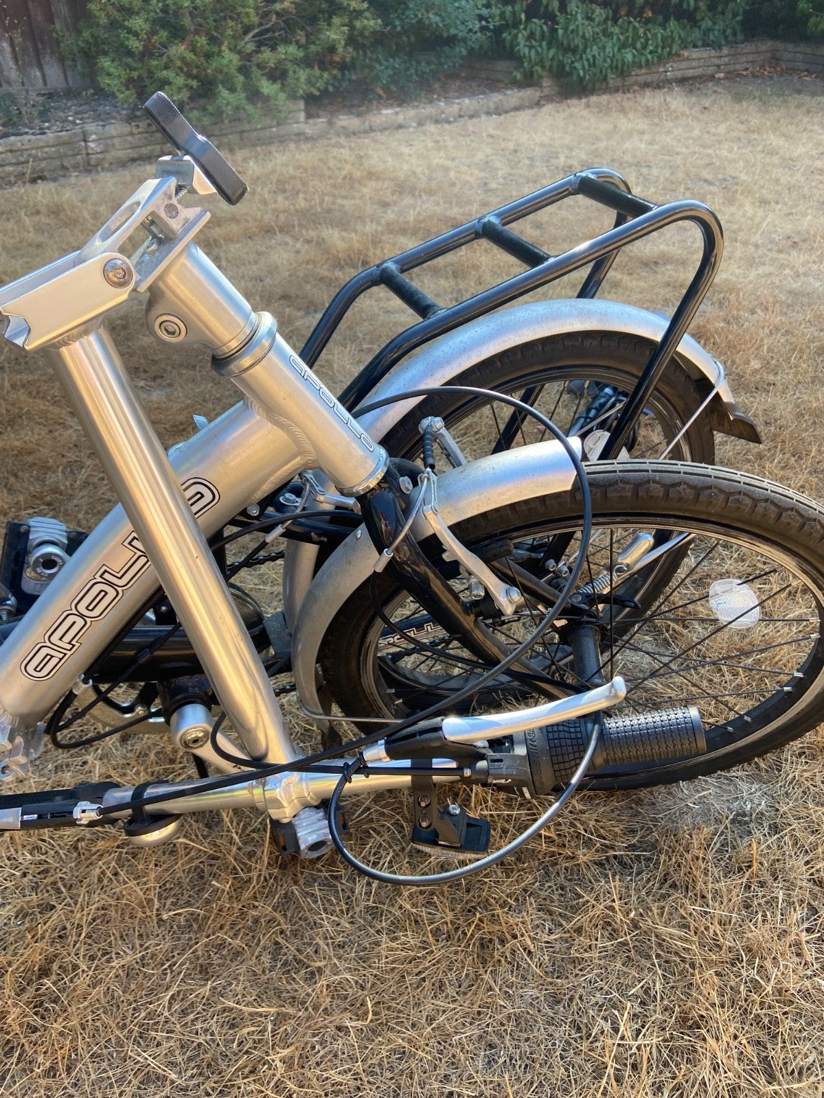 Fold up bike. We have 2 so if you’d like both please message.