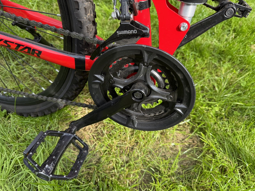 26 Inch Folding Bike, Bicystar Mountain Bike Adult bicycle Dual Suspension