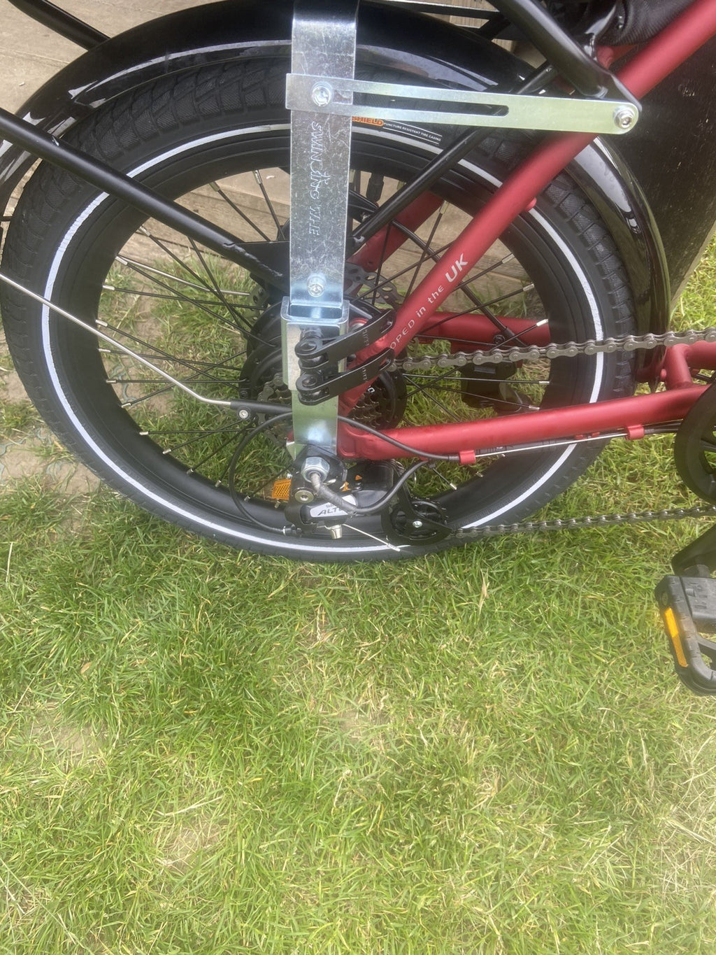BIKE TO TRICYCLE CONVERSION KIT-DUTCH ENGINEERED- SWINGINGWHEELS/DOUBLE TWELVES