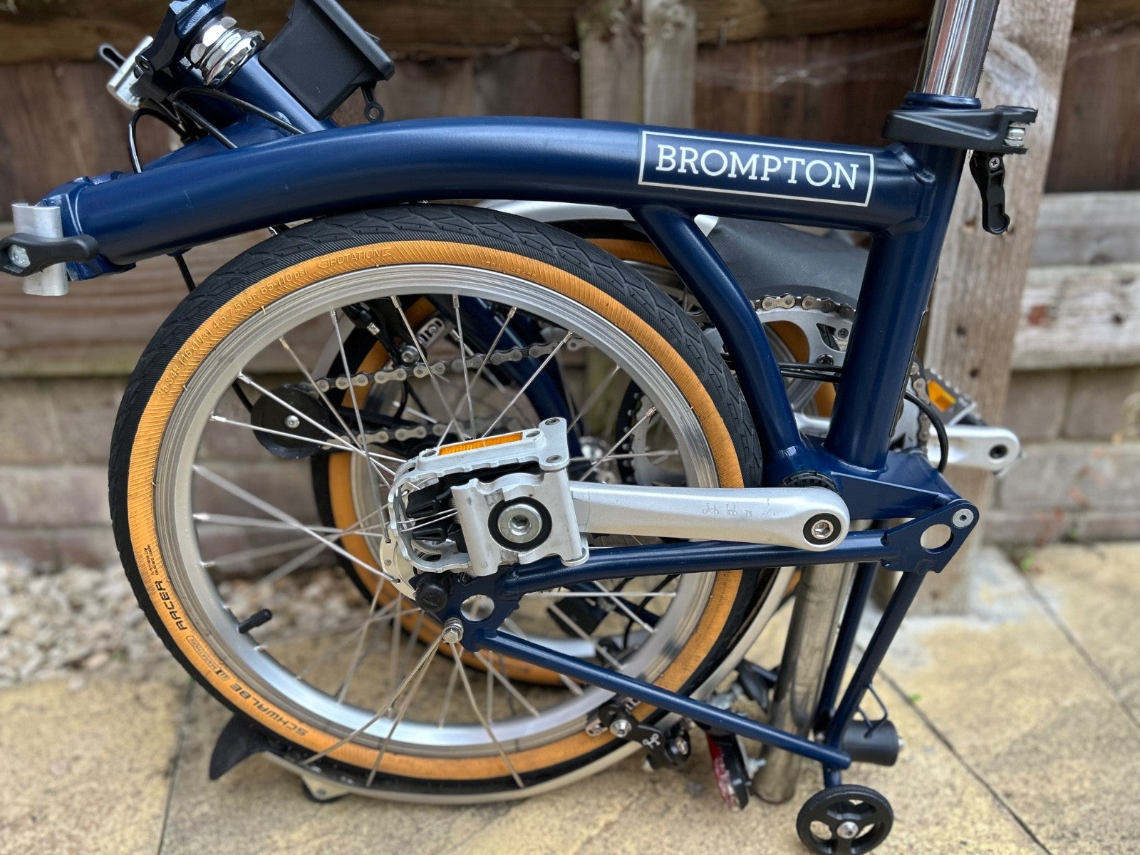 2019 Brompton c line 3 speed in great condition tempest blue
