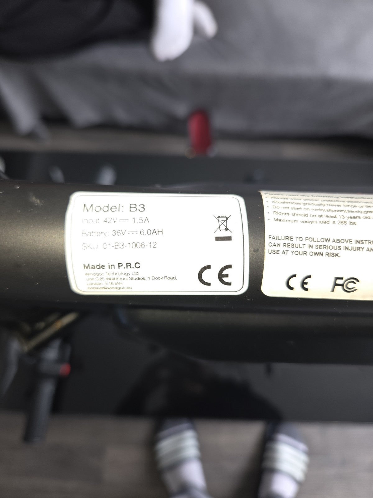 windgoo b3 .very little used