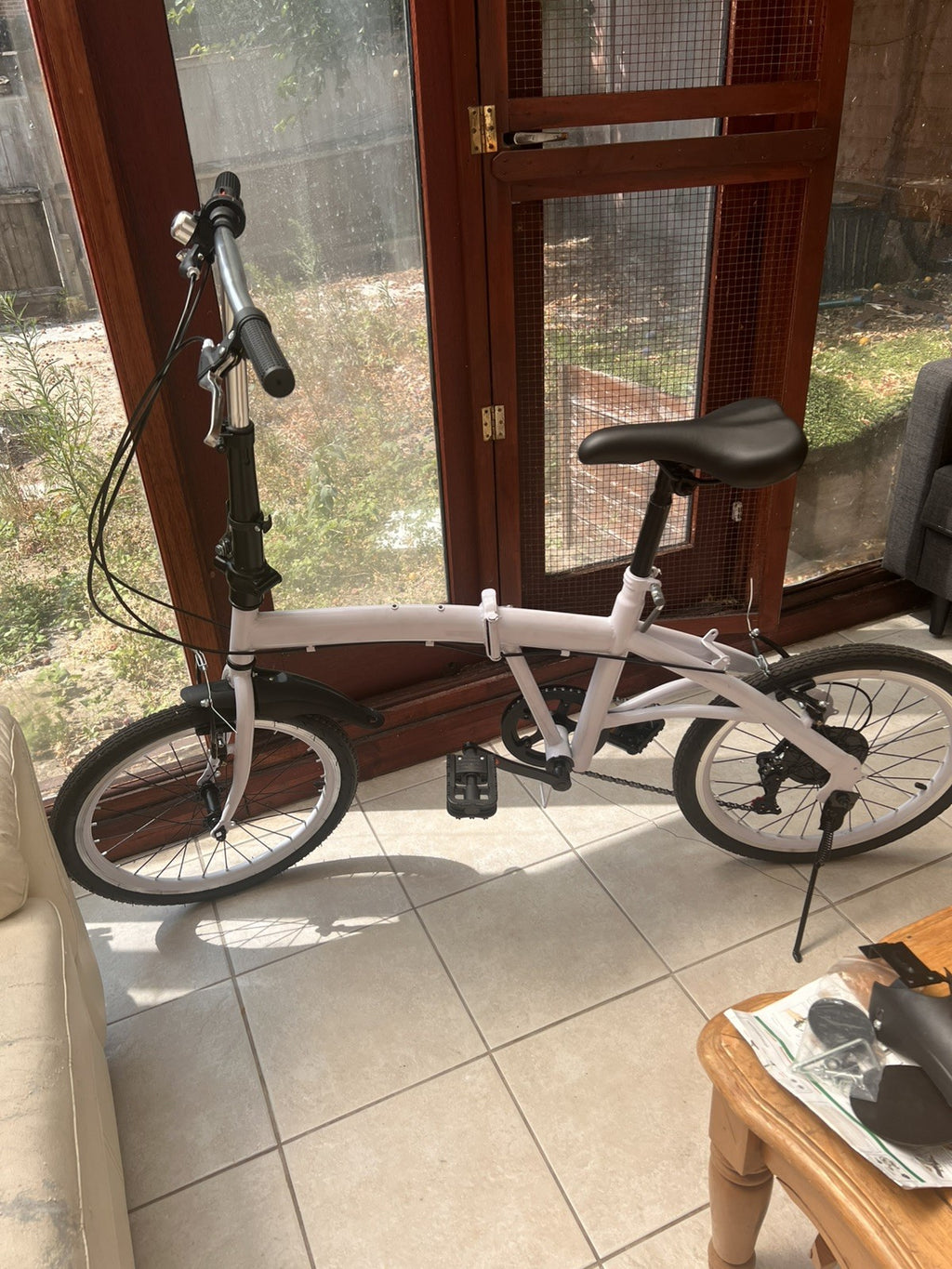 20" Folding Bike Adults Bicycle Lightweight Alloy Bicycle Folding City Bike UK