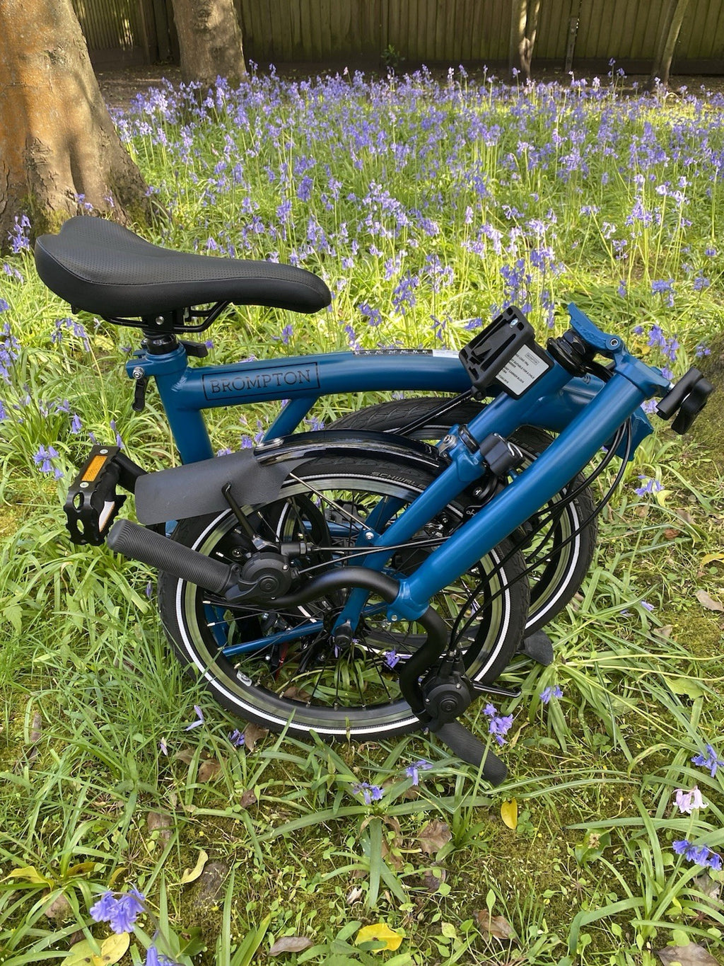 Brompton C-Line 6-Speed in Ocean Blue (Discontinued) - April 2026